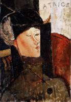 Modigliani, Amedeo - Portrait of Beatrice Hastings